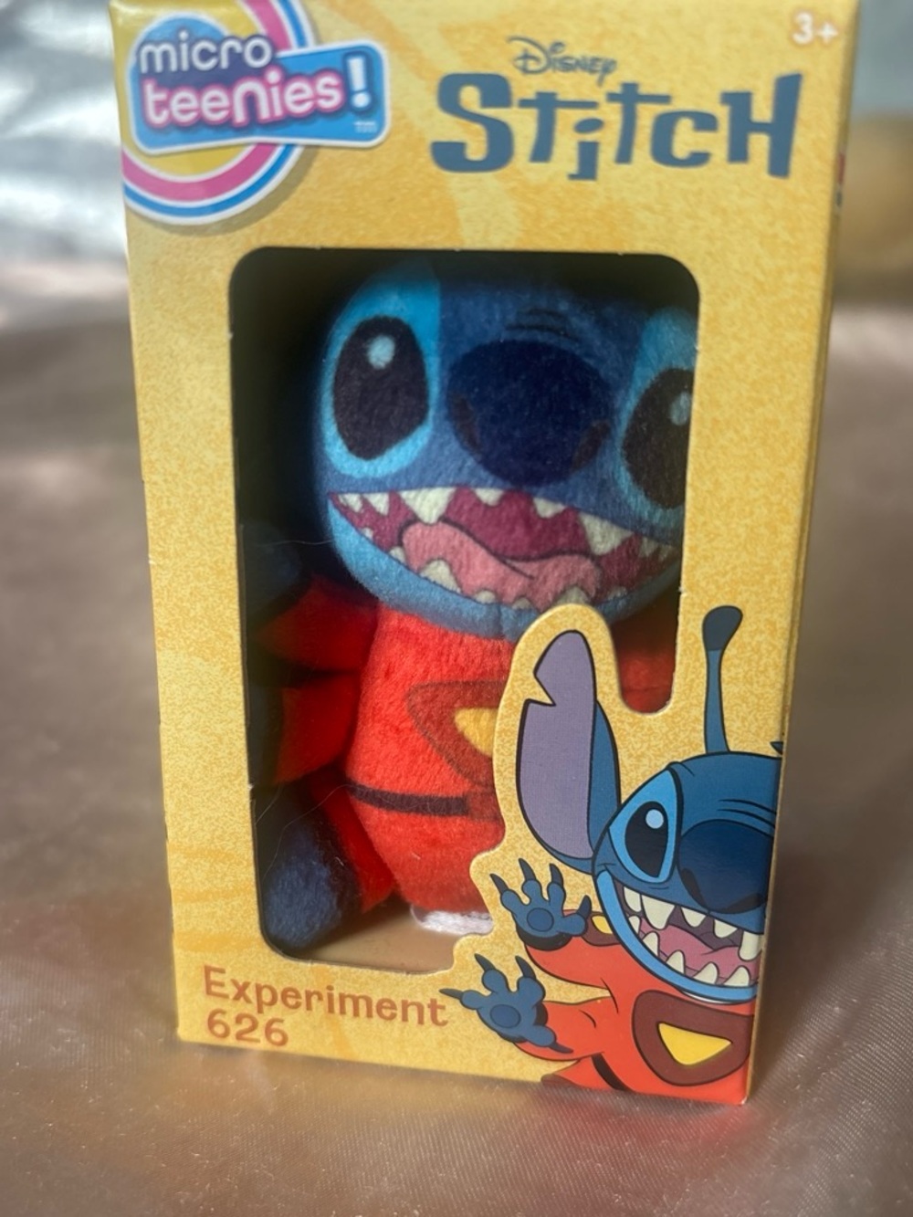 Disney Stitch Micro Teenies Plush Toy - Blue